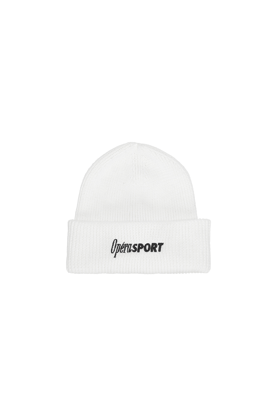 OpéraSPORT -  André Unisex Beanie, White OpéraSPORT -  André Unisex Beanie, White