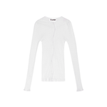 OpéraSPORT - Claire Seamless Cardigan, White OpéraSPORT - Claire Seamless Cardigan, White