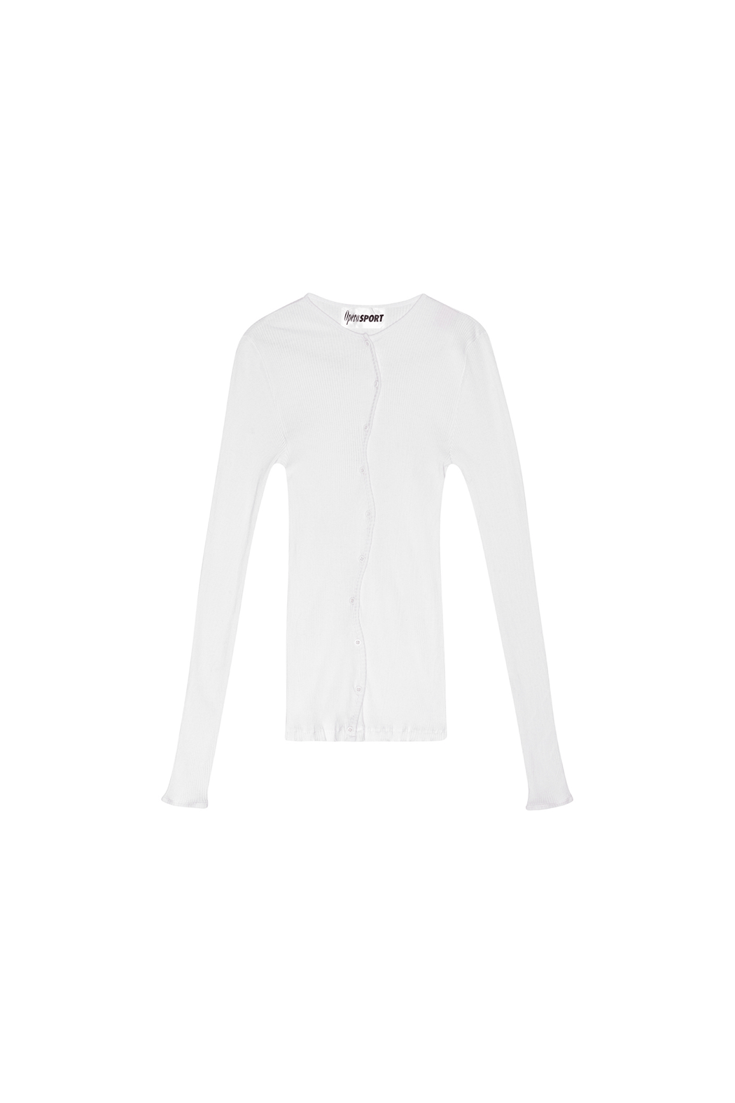 OpéraSPORT - Claire Seamless Cardigan, White OpéraSPORT - Claire Seamless Cardigan, White