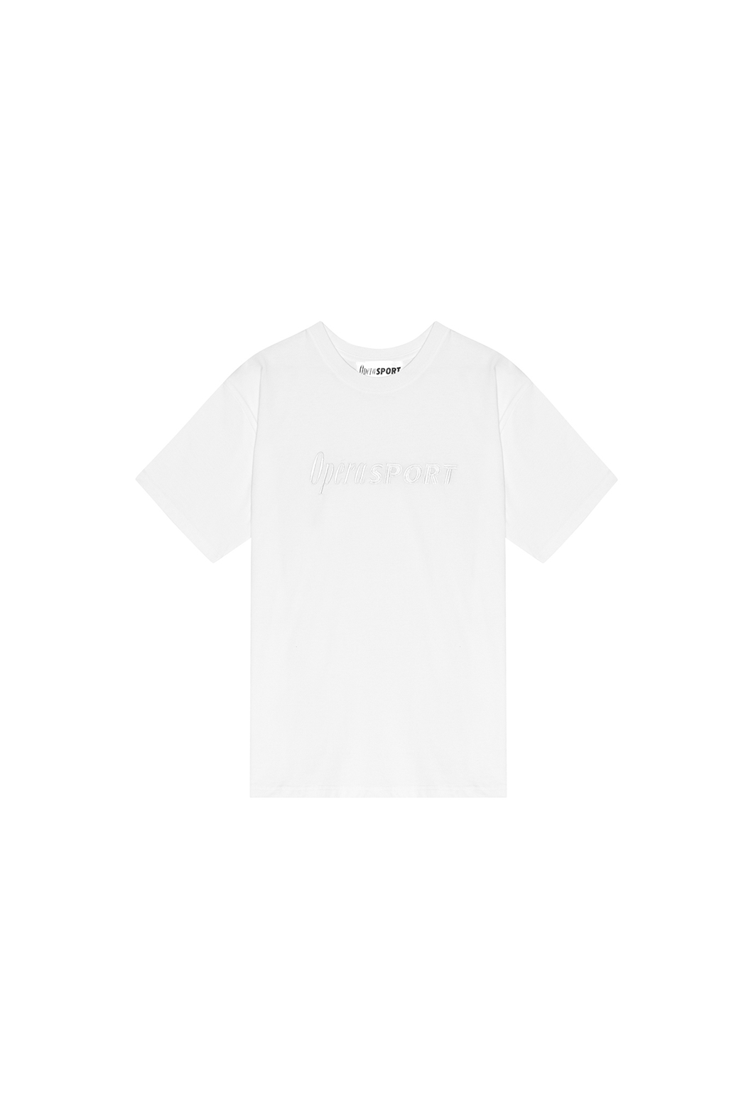OpéraSPORT - Clyde Unisex T-shirt, White OpéraSPORT - Clyde Unisex T-shirt, White
