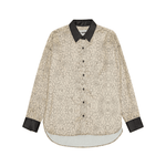 OpéraSPORT - Emma Shirt, Beige Print OpéraSPORT - Emma Shirt, Beige Print