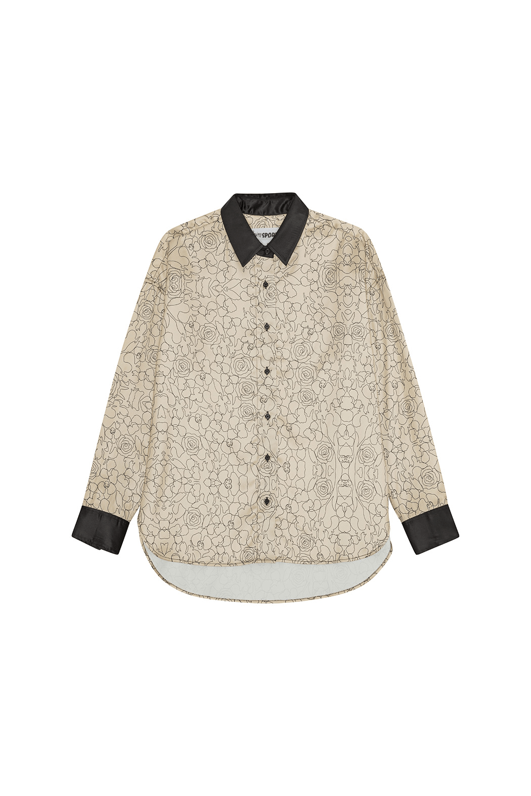 OpéraSPORT - Emma Shirt, Beige Print OpéraSPORT - Emma Shirt, Beige Print