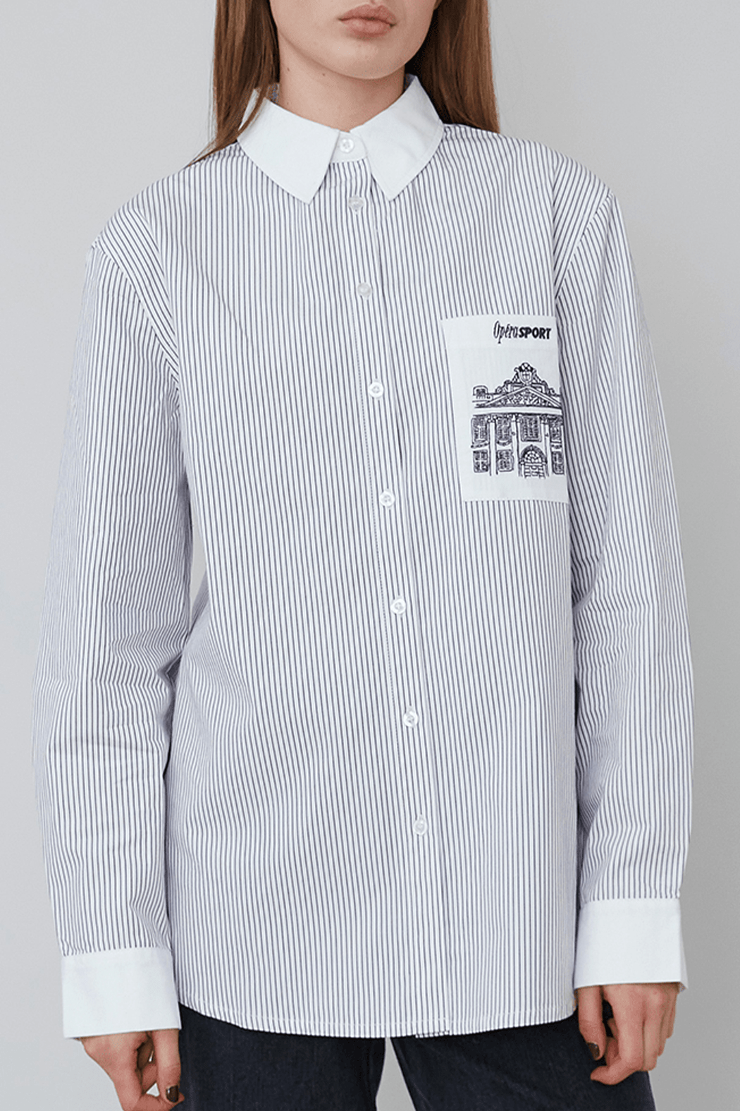 OpéraSPORT - Frédéric Unisex shirt, Striped OpéraSPORT - Frédéric Unisex shirt, Striped