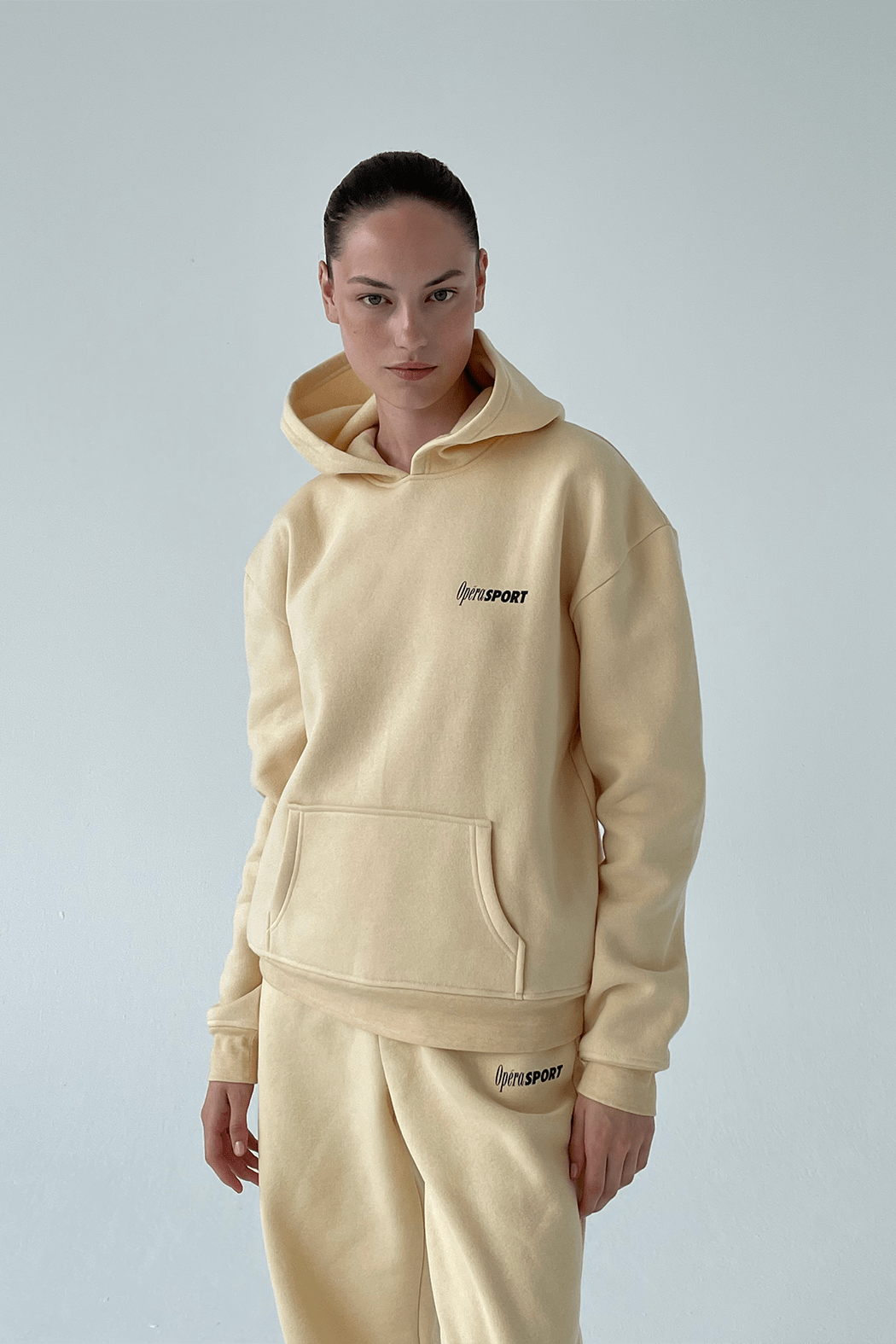 OpéraSPORT - Jean Unisex hoodie, Yellow OpéraSPORT - Jean Unisex hoodie, Yellow