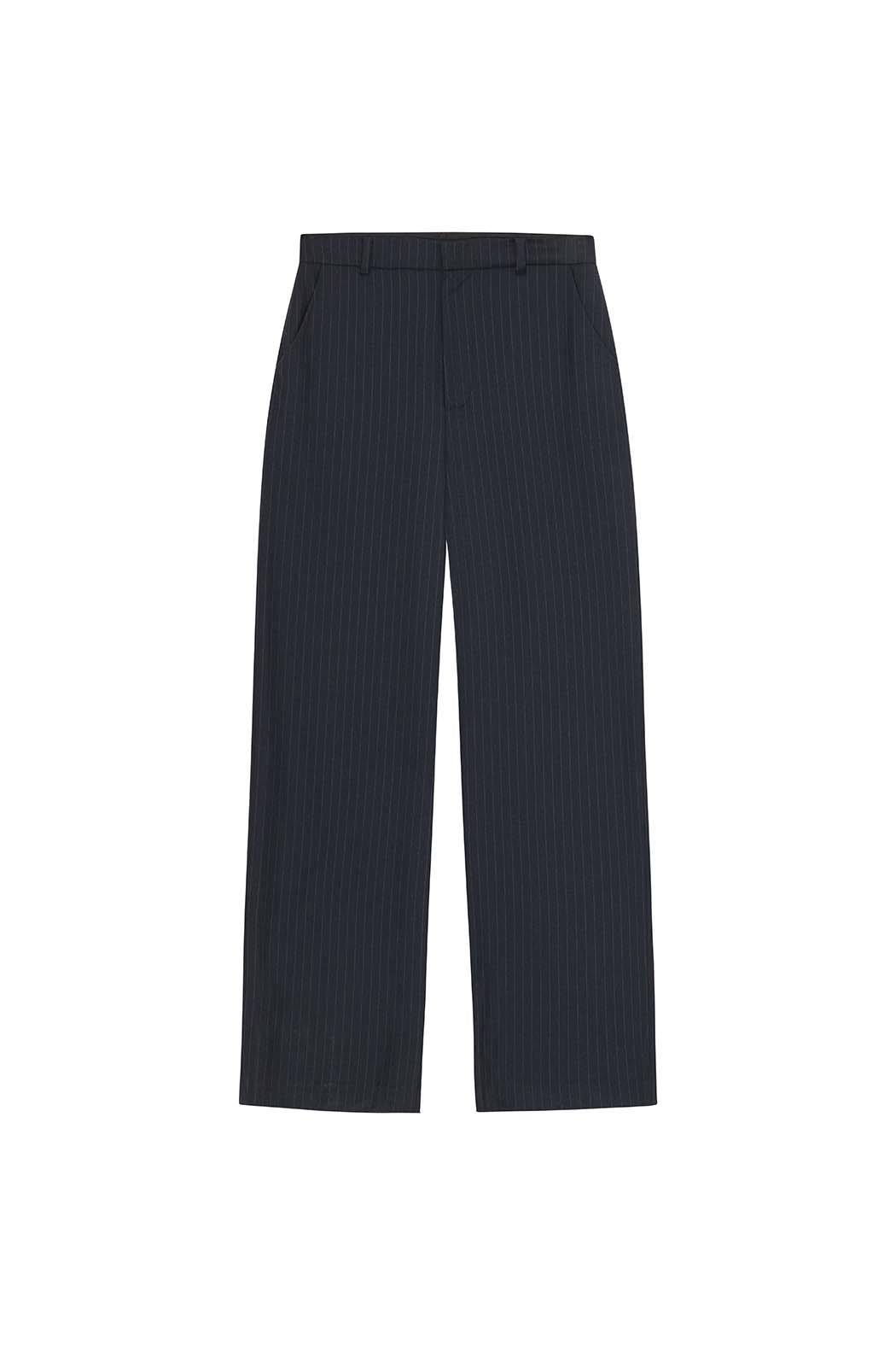 OpéraSPORT - Helena Trouser, navy striped OpéraSPORT - Helena Trouser, navy striped