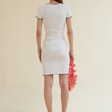 OpéraSPORT - Jenny Seamless Dress, White OpéraSPORT - Jenny Seamless Dress, White