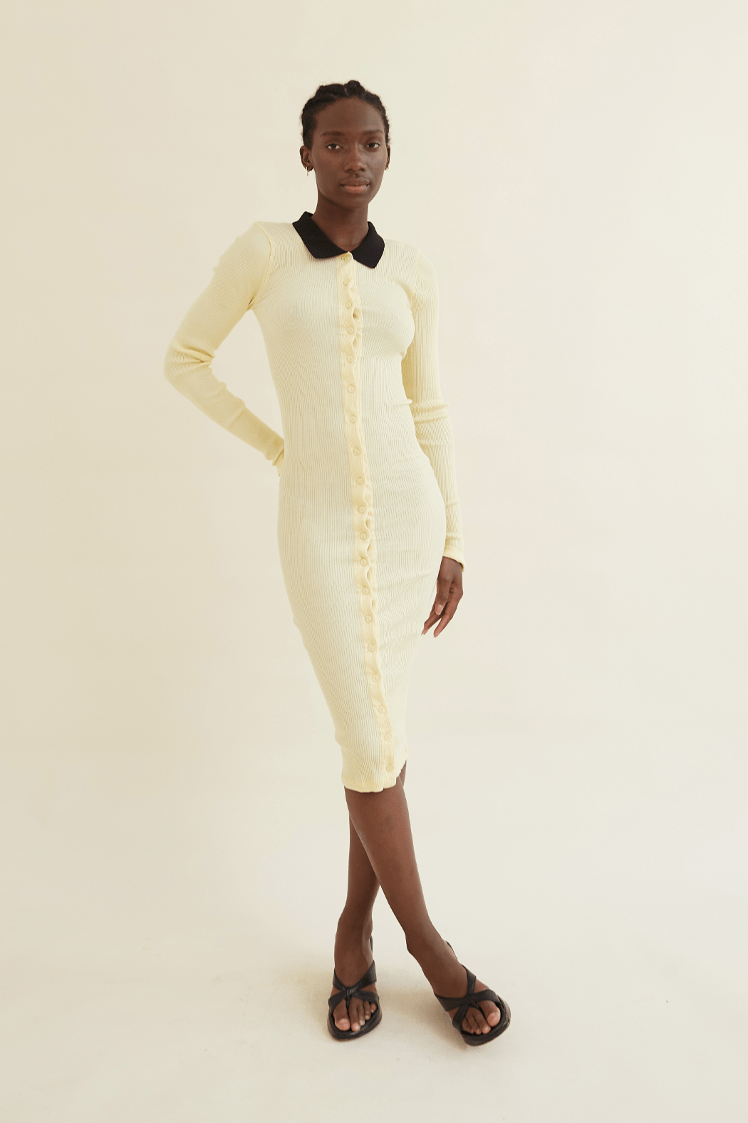 OpéraSPORT -  Louise seamless dress, Elfin Yellow OpéraSPORT -  Louise seamless dress, Elfin Yellow