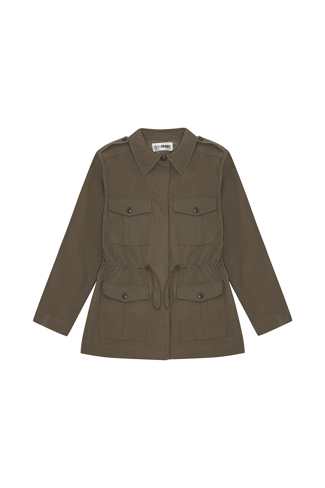 OpéraSPORT -  Maud Cargo Jacket, Dark Olive OpéraSPORT -  Maud Cargo Jacket, Dark Olive
