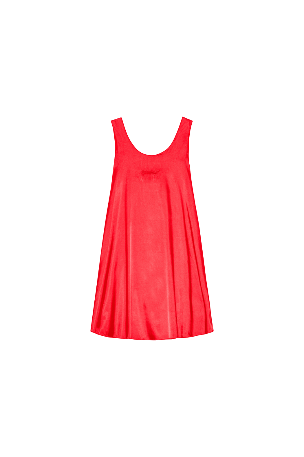 natalie red dress Natalie Portman's Red Bubble Minidress Looks Like It's Made of Yarn