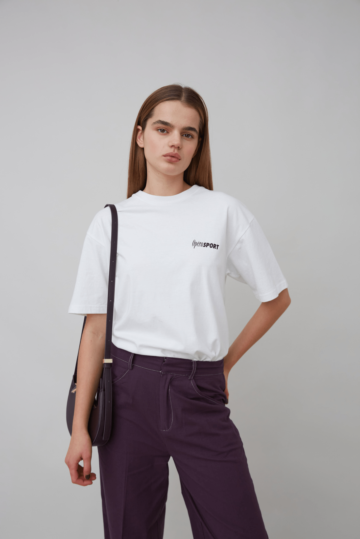 OpéraSPORT -  Claude t-shirt, White OpéraSPORT -  Claude t-shirt, White
