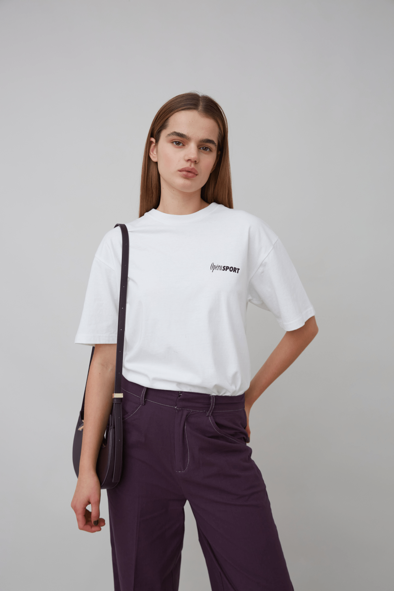 OpéraSPORT -  Claude t-shirt, White OpéraSPORT -  Claude t-shirt, White