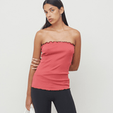 ROSETTE SEAMLESS TUBE TOP ROSETTE SEAMLESS TUBE TOP