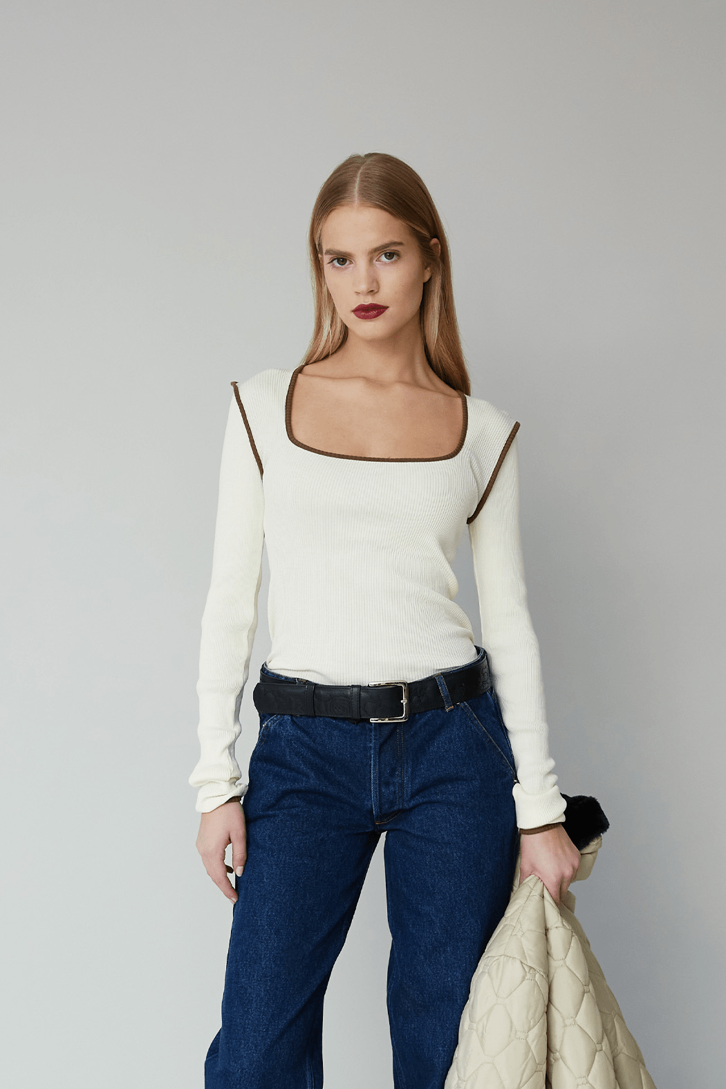ROSE SEAMLESS TOP - PRISTINE – OpéraSPORT ROSE SEAMLESS TOP - PRISTINE – OpéraSPORT