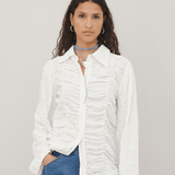 TERESA RUCHED SHIRT TERESA RUCHED SHIRT