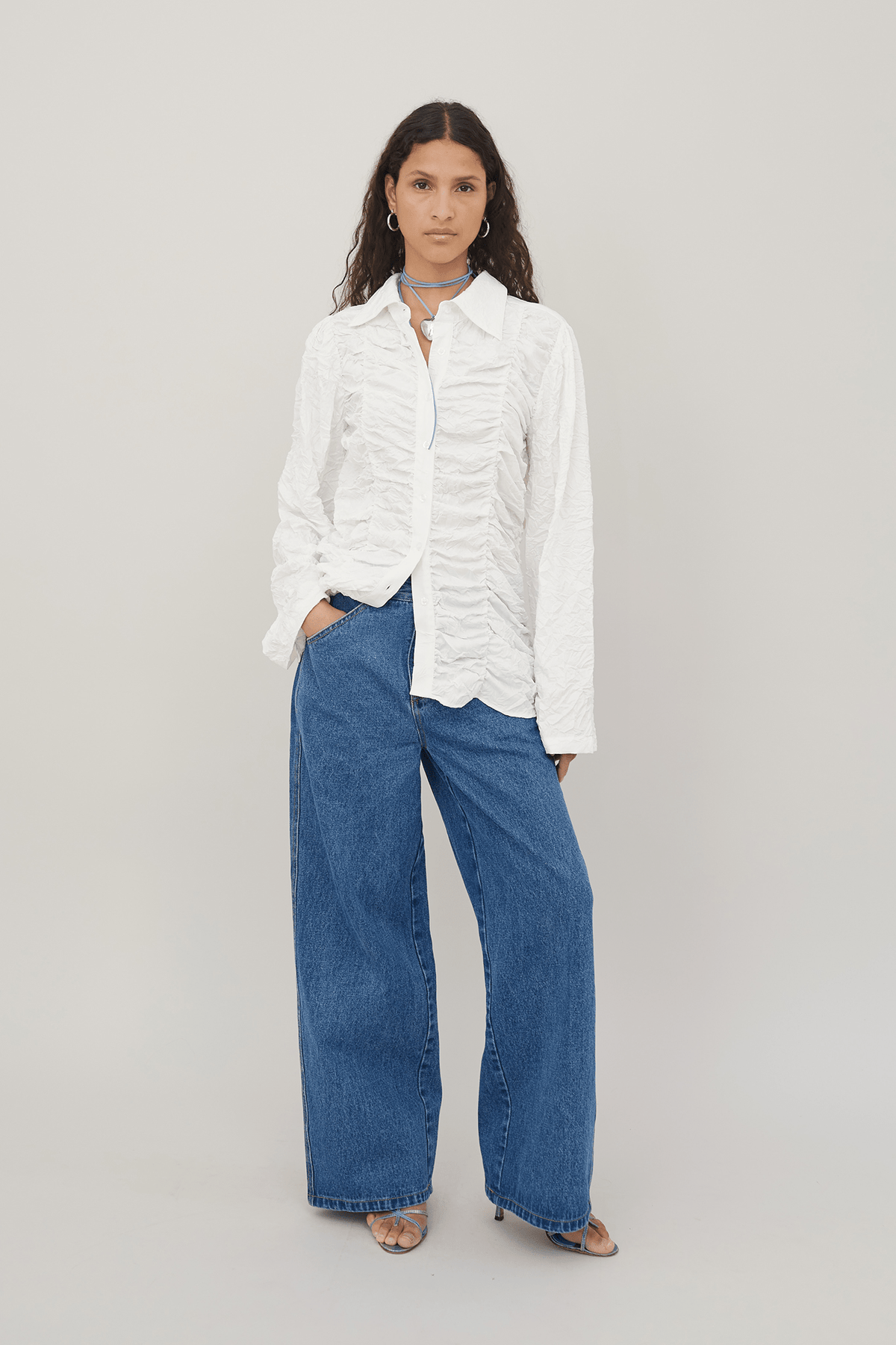 TERESA RUCHED SHIRT | OpéraSPORT