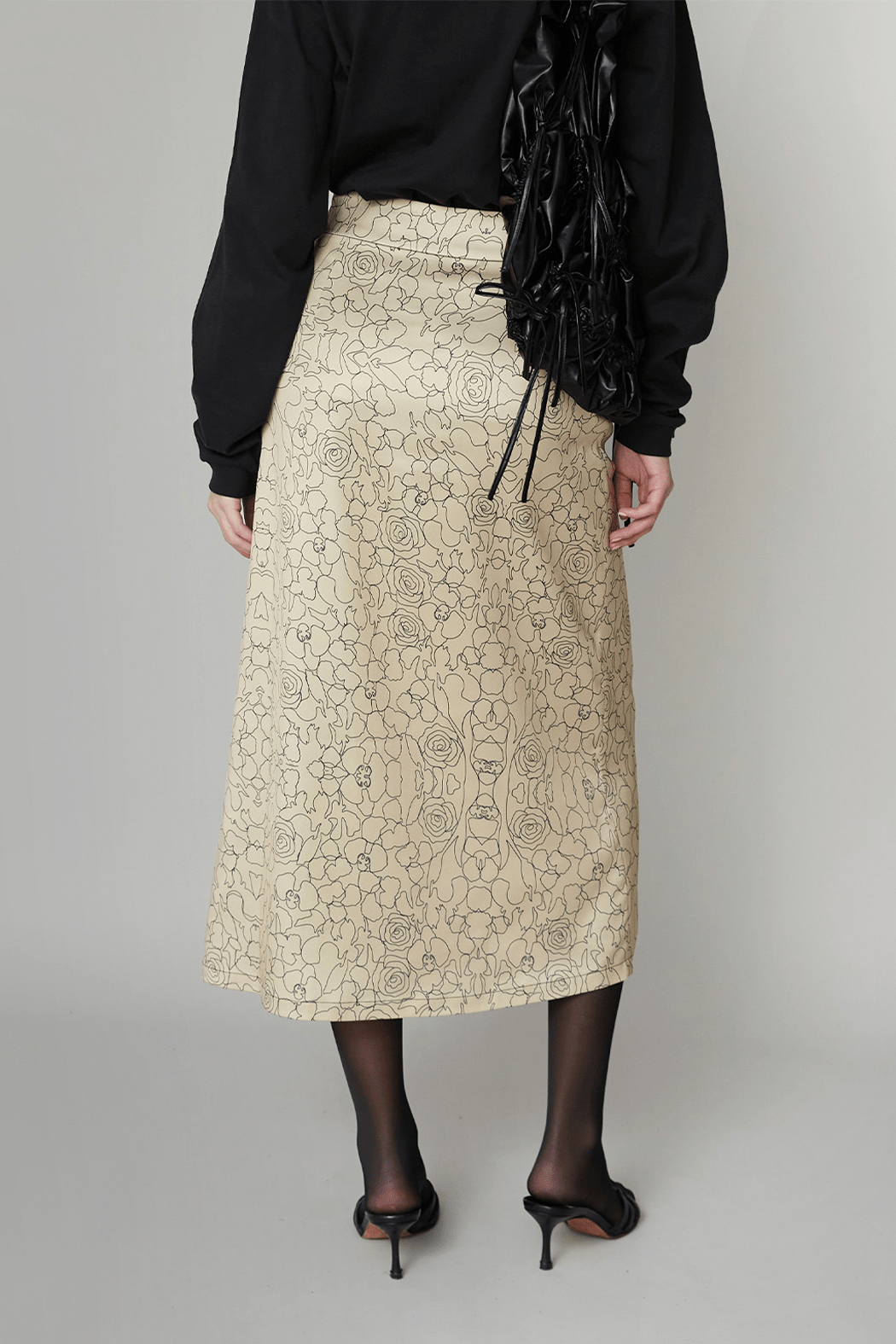 OpéraSPORT - Emma Skirt, Beige Print OpéraSPORT - Emma Skirt, Beige Print