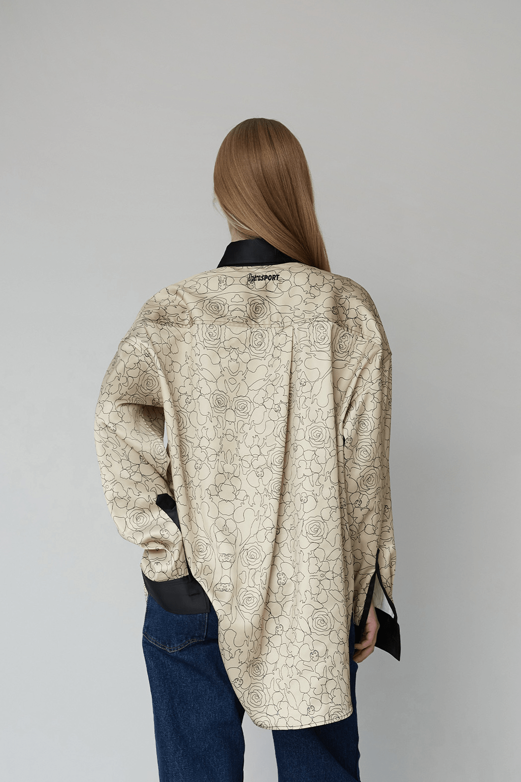 OpéraSPORT - Emma Shirt, Beige Print OpéraSPORT - Emma Shirt, Beige Print