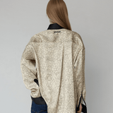 OpéraSPORT - Emma Shirt, Beige Print OpéraSPORT - Emma Shirt, Beige Print