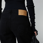 OpéraSPORT - Rose Straight Denim - Black OpéraSPORT - Rose Straight Denim - Black