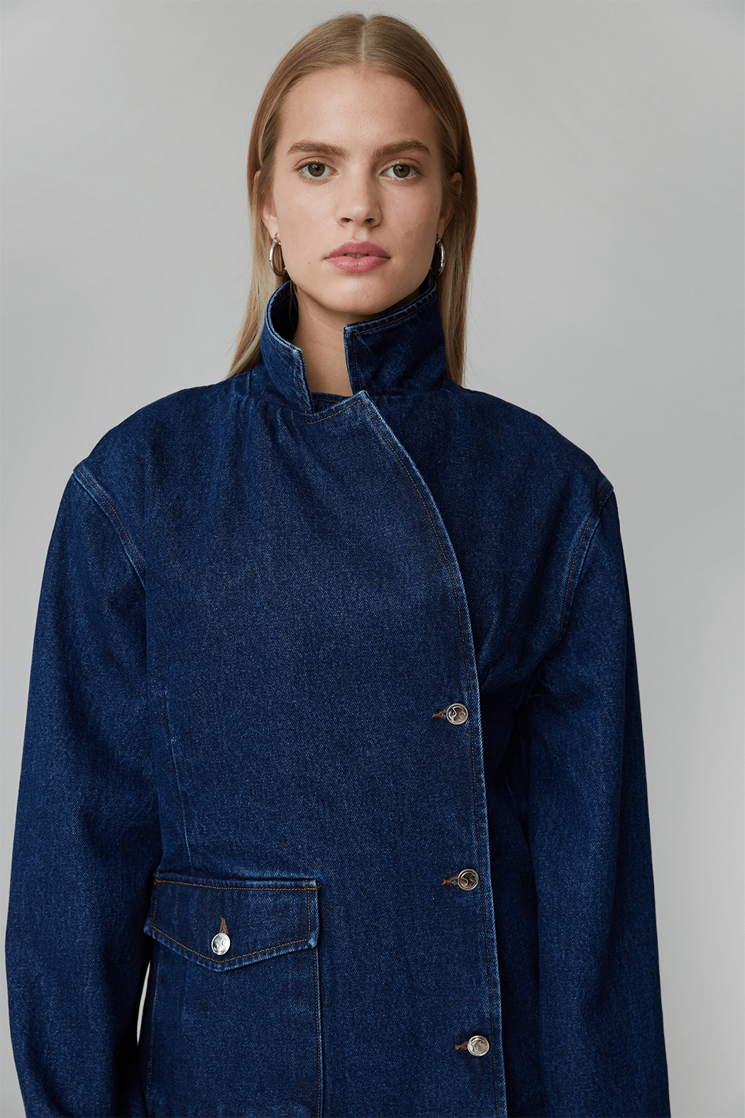 OpéraSPORT - Victoria Denim Blazer, Blue Denim OpéraSPORT - Victoria Denim Blazer, Blue Denim