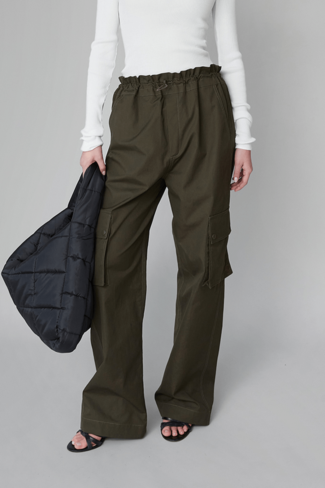 OpéraSPORT - Maud Cargo Pants, Dark Olive OpéraSPORT - Maud Cargo Pants, Dark Olive