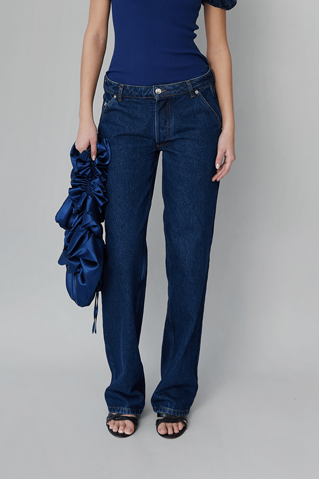 OpéraSPORT -  Rose Straight Denim pants, Medium Blue OpéraSPORT -  Rose Straight Denim pants, Medium Blue