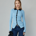 OpéraSPORT - Laura Seamless Shirt, Sky Blue OpéraSPORT - Laura Seamless Shirt, Sky Blue