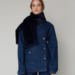 OpéraSPORT - Eleanor scarf, Navy OpéraSPORT - Eleanor scarf, Navy