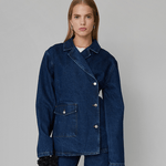 OpéraSPORT - Victoria Denim Blazer, Blue Denim OpéraSPORT - Victoria Denim Blazer, Blue Denim