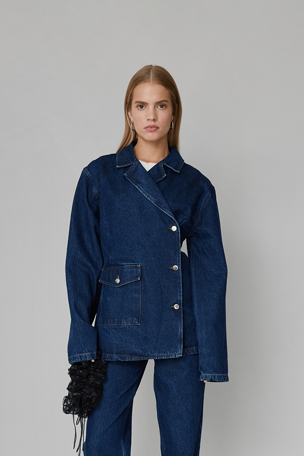 VICTORIA DENIM BLAZER – OpéraSPORT VICTORIA DENIM BLAZER – OpéraSPORT