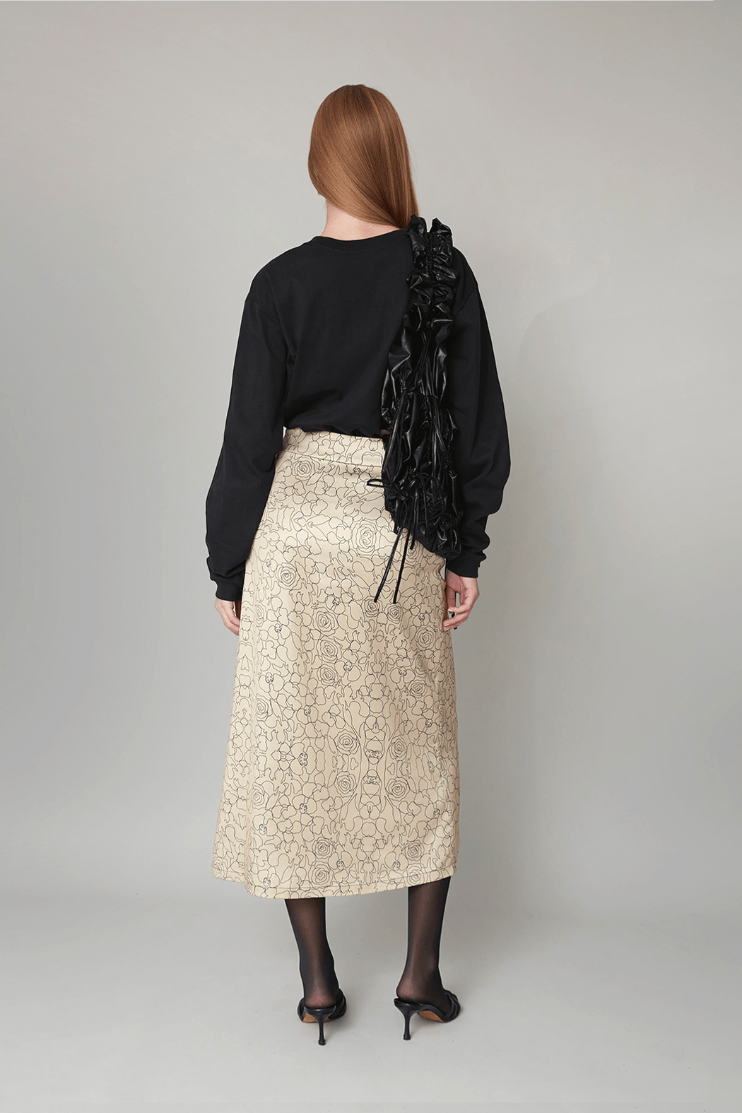 OpéraSPORT - Emma Skirt, Beige Print OpéraSPORT - Emma Skirt, Beige Print