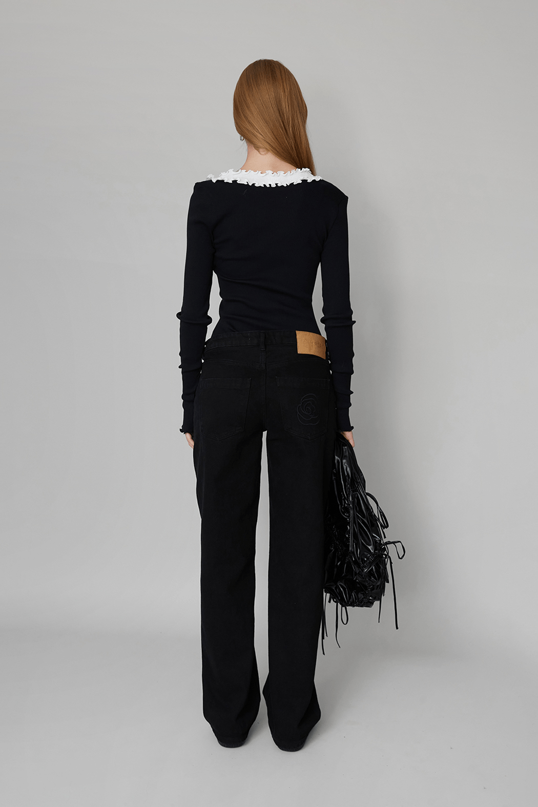 OpéraSPORT - Rose Straight Denim - Black OpéraSPORT - Rose Straight Denim - Black