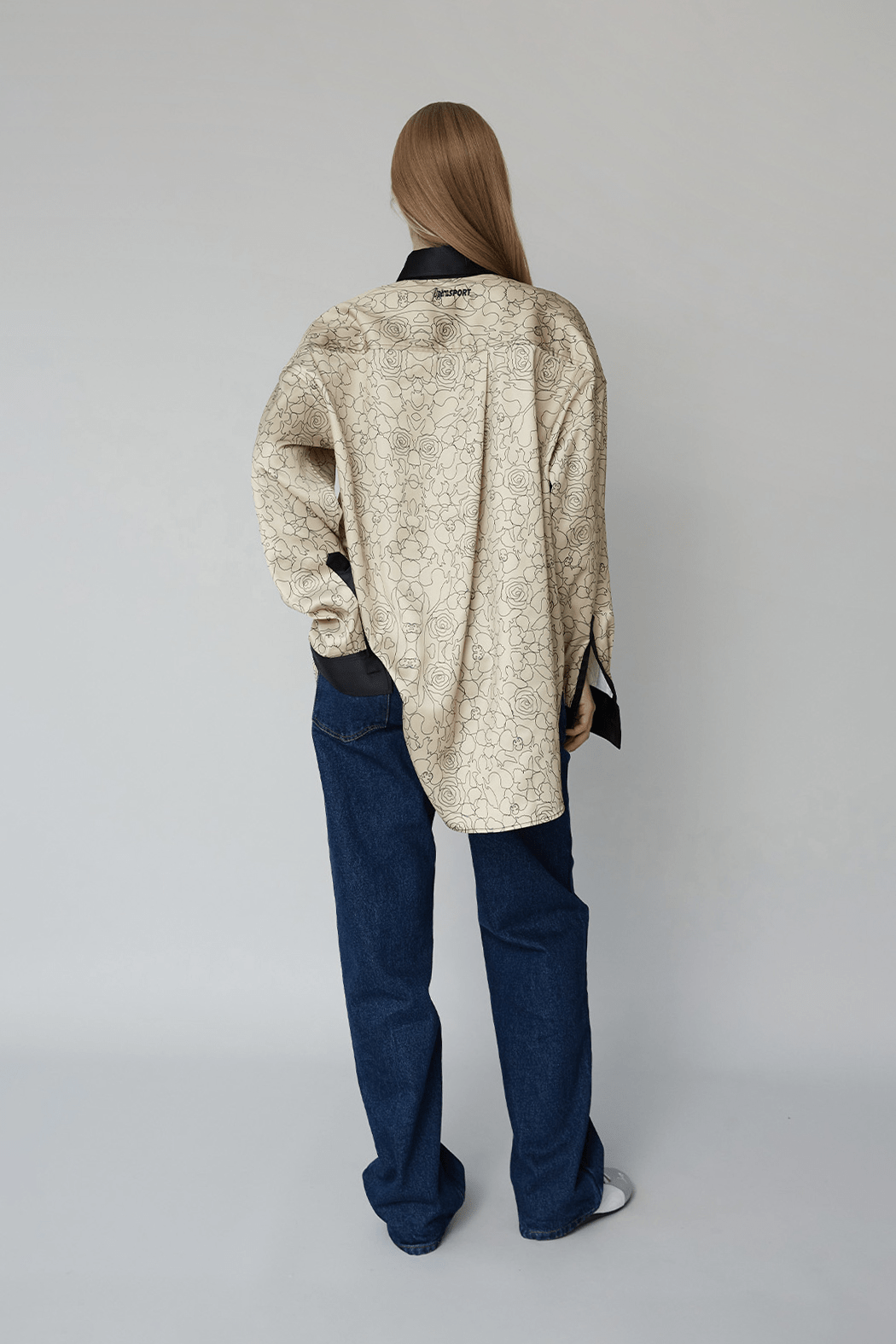 OpéraSPORT - Emma Shirt, Beige Print OpéraSPORT - Emma Shirt, Beige Print