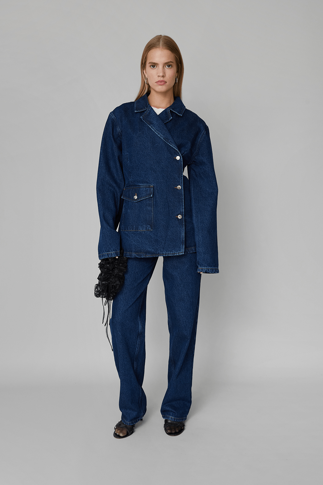 OpéraSPORT - Victoria Denim Blazer, Blue Denim OpéraSPORT - Victoria Denim Blazer, Blue Denim