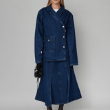 OpéraSPORT -  Victoria Denim Skirt, Medium Blue OpéraSPORT -  Victoria Denim Skirt, Medium Blue