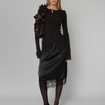 OpéraSPORT - Claire Seamless Cardigan, Black OpéraSPORT - Claire Seamless Cardigan, Black