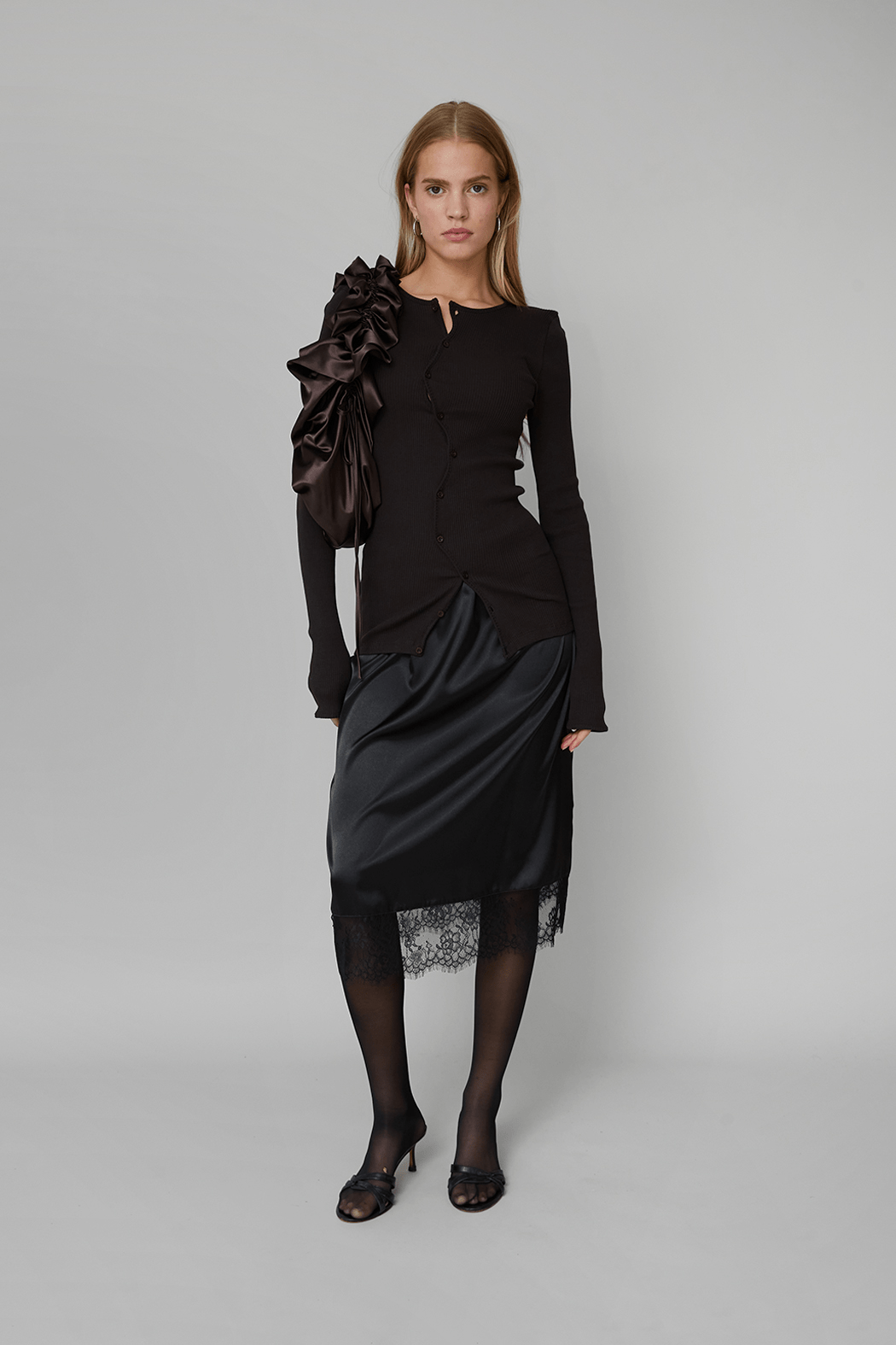 OpéraSPORT - Claire Seamless Cardigan, Black OpéraSPORT - Claire Seamless Cardigan, Black
