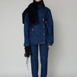 OpéraSPORT - Eleanor scarf, Navy OpéraSPORT - Eleanor scarf, Navy