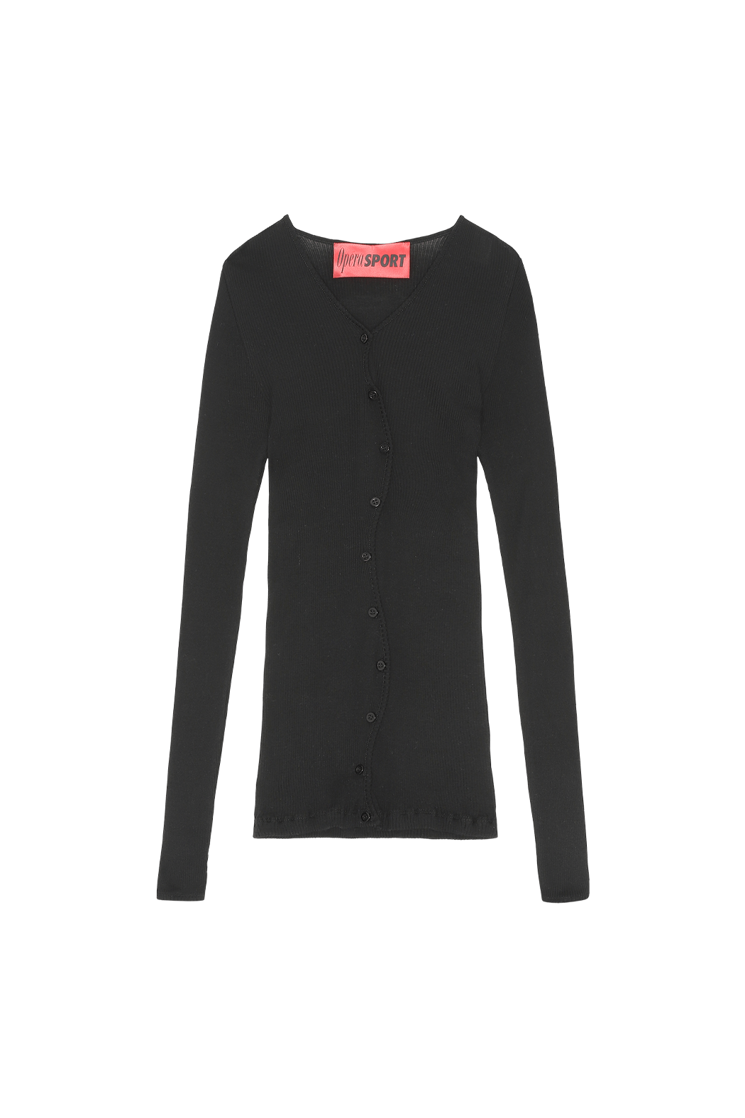 OpéraSPORT -  Claire seamless cardigan, Black OpéraSPORT -  Claire seamless cardigan, Black