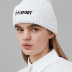 OpéraSPORT -  André Unisex Beanie, White OpéraSPORT -  André Unisex Beanie, White