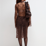 FLORA SHIRT - BROWN