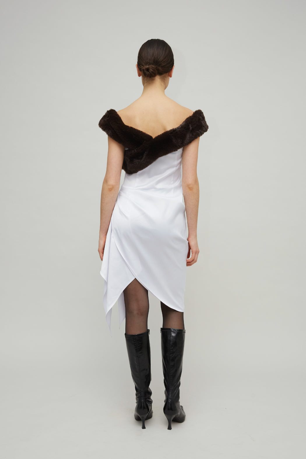 ALLEGRA DRESS - WHITE