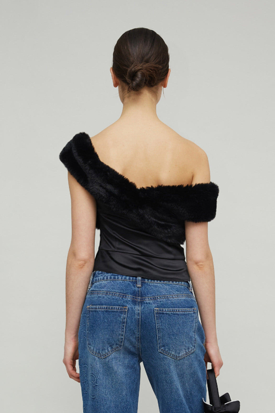 ALLEGRA TOP - BLACK