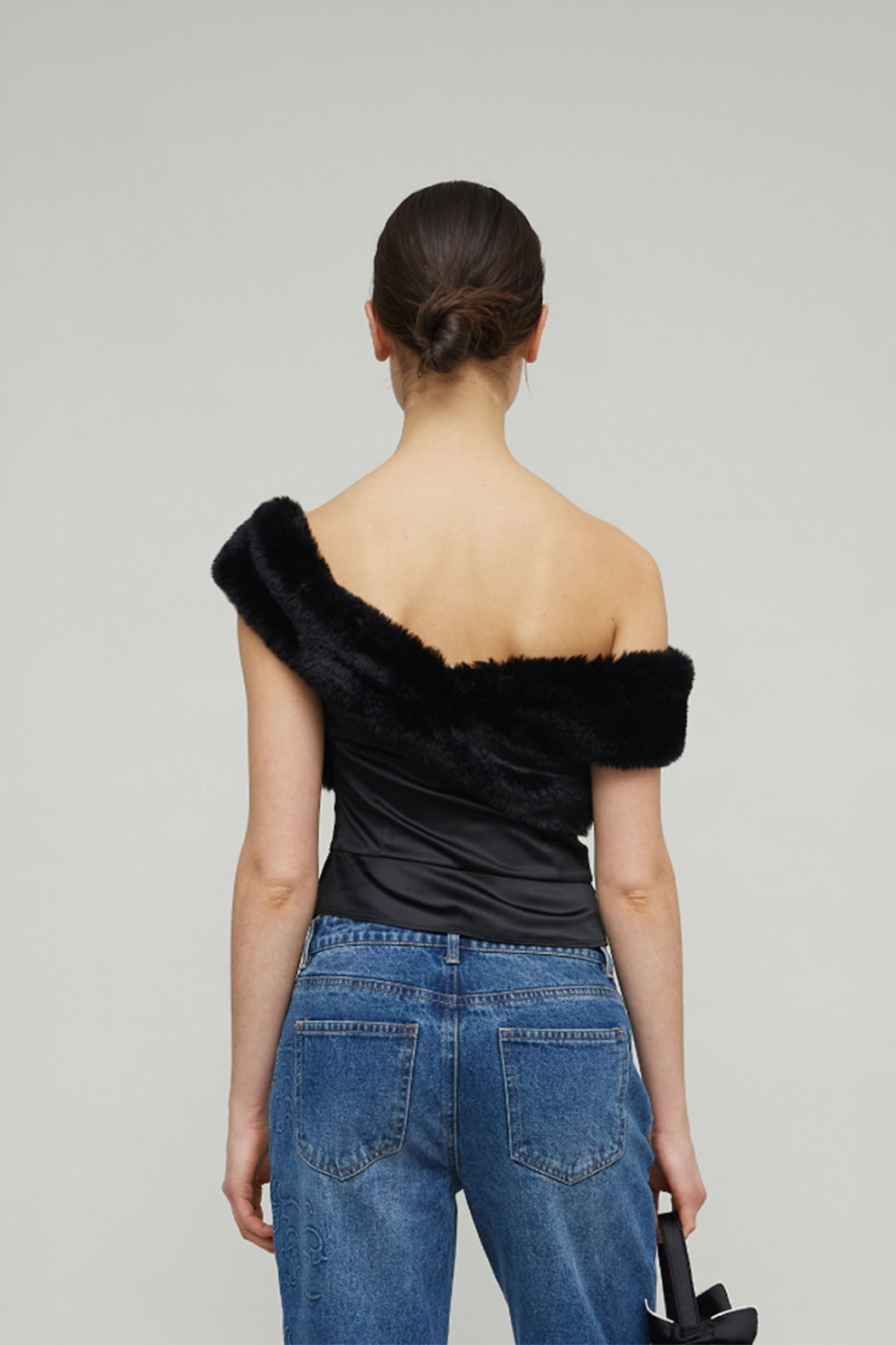 ALLEGRA TOP - BLACK