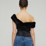 ALLEGRA TOP - BLACK