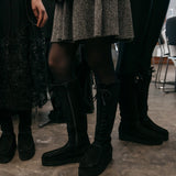 BELLE KNIT SKIRT - GREY