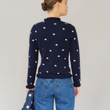 ANYA SWEATER - NAVY