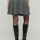 BELLE KNIT SKIRT - GREY