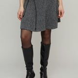 BELLE KNIT SKIRT - GREY