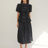 CARLOTA RUCHED TOP